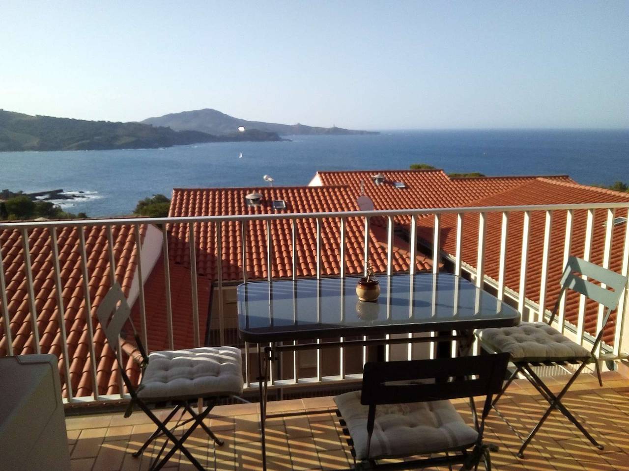 Entire apartment, Banyuls Apartment, sea view, Ac and Wifi in La Côte Vermeille, Banyuls-sur-Mer
