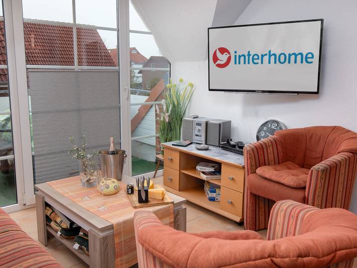 Ferienwohnung für 4 Personen, mit Garten und Balkon, mit Haustier in Norden - 2