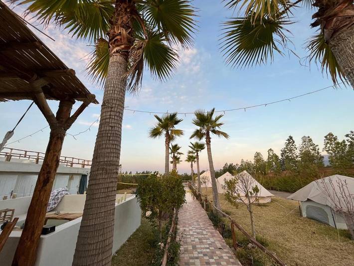 Gîte pour 15 personnes, avec jardin ainsi que vue et piscine à Ourika (roman) - 2