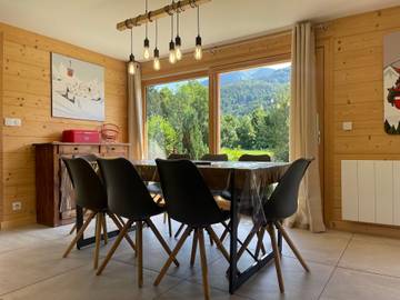 Gîte pour 8 personnes, avec terrasse, animaux acceptés à Samoëns