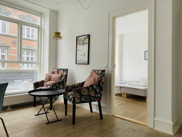 Appartement entier, Appartement de vacances pour 6 personnes in centre ville de Copenhague, Copenhague