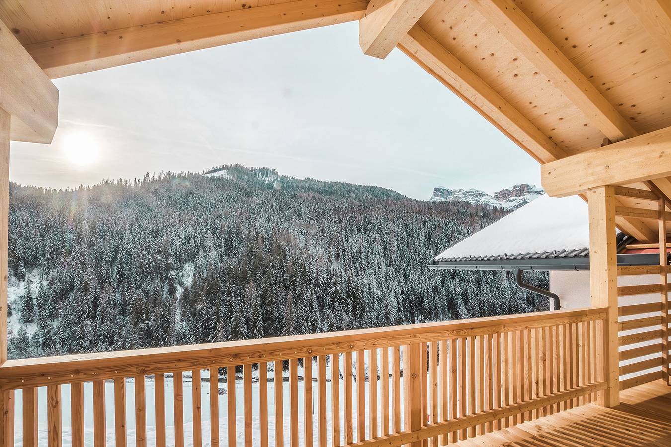 Entire apartment, Holiday Apartment "Biohof Ruances Pastüra" with Mountain View, Balcony & Wi-Fi in Costadedoi, Badia