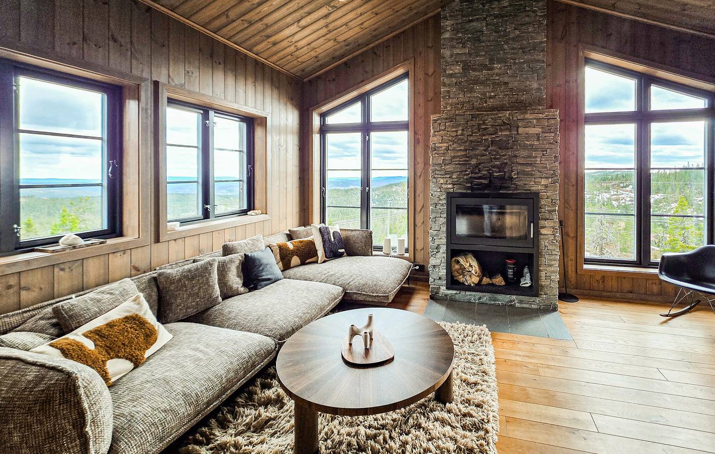Ferienhaus für 8 Personen mit Sauna in Norefjell, Krødsherad