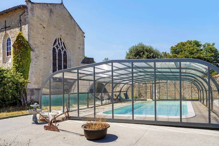 Chambre pour 2 personnes, avec Jardin en Charente