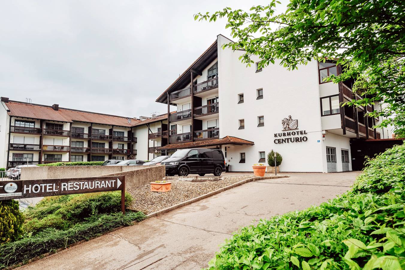 Hotel Centurio an der Therme - Doppelzimmer Standard mit kostenfreiem Wlan und Balkon in Neustadt a.d.Donau, Altmühltal