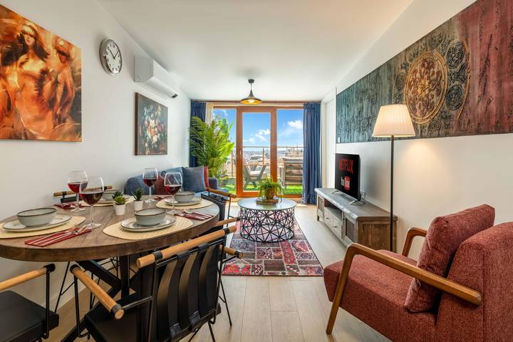 Ferienwohnung für 5 Personen, mit Meerblick und Balkon in der Türkei - 3