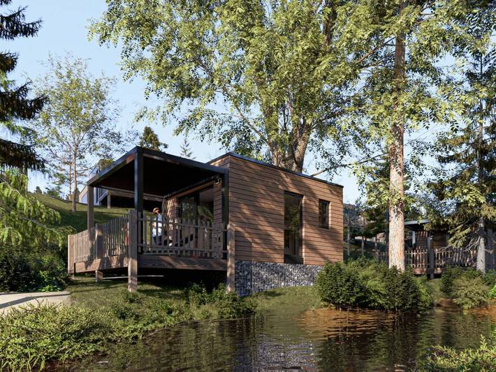 Chalet pour 2 personnes, avec Terrasse dans Luxembourg