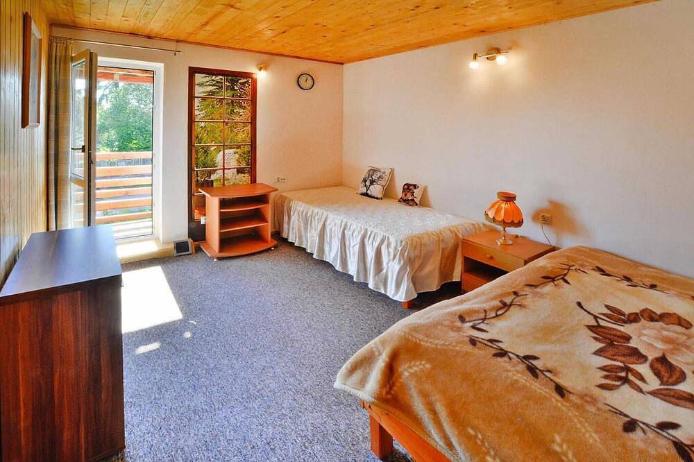 Ferienhaus am See, privater Garten in Westpommern