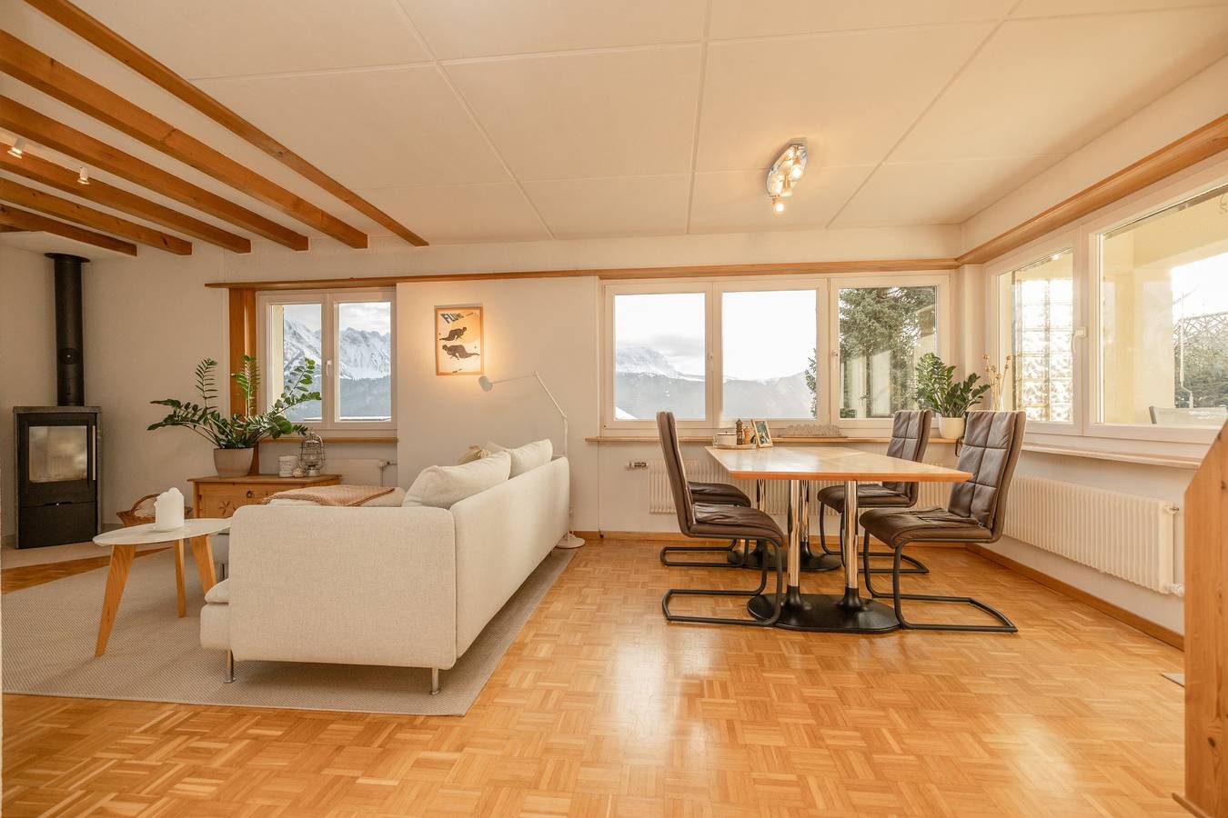 Ganze Ferienwohnung, Mätzwiesen Höckli (Charmingstay) - 5-Zimmer Ferienhaus in Flums, Churer Rheintal