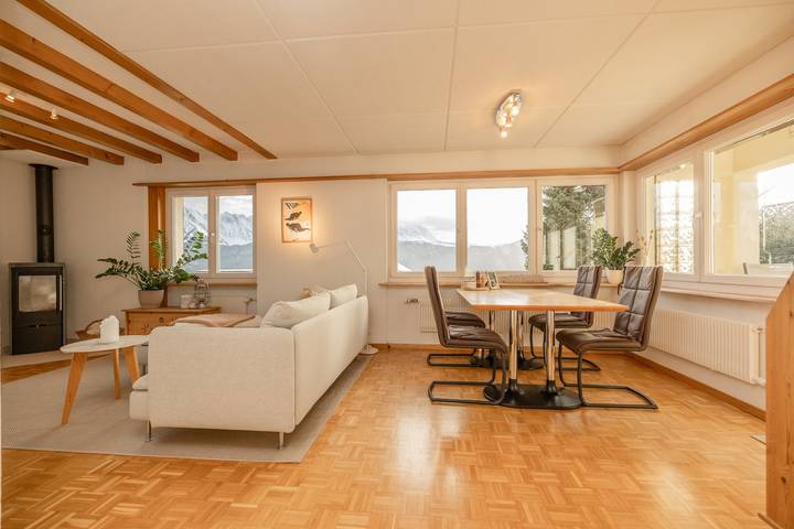 Ferienwohnung für 6 Personen, mit Terrasse und Garten