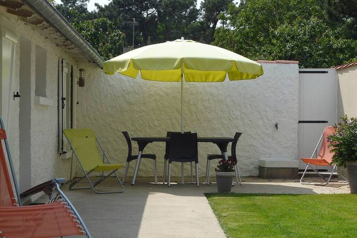 Location de vacances pour 4 personnes, avec Terrasse et Jardin dans Plage De Ragnette
