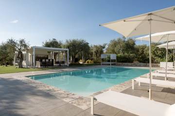 Villa pour 14 personnes, avec piscine ainsi que jardin et vue sur l’océan à Alghero