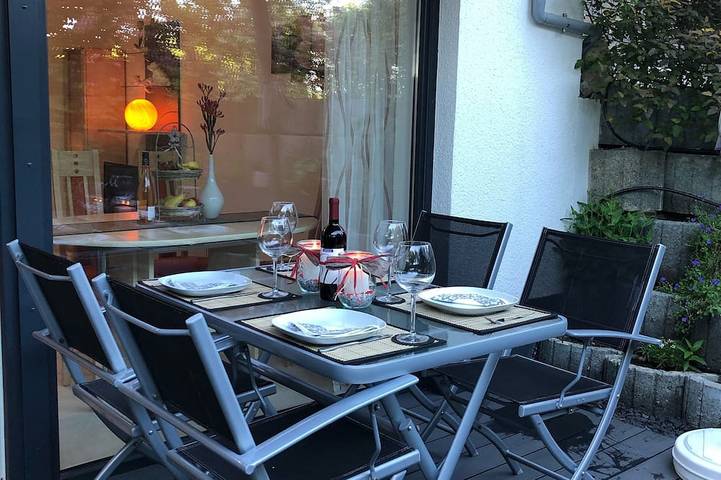 Ferienwohnung für 4 Personen, mit Terrasse