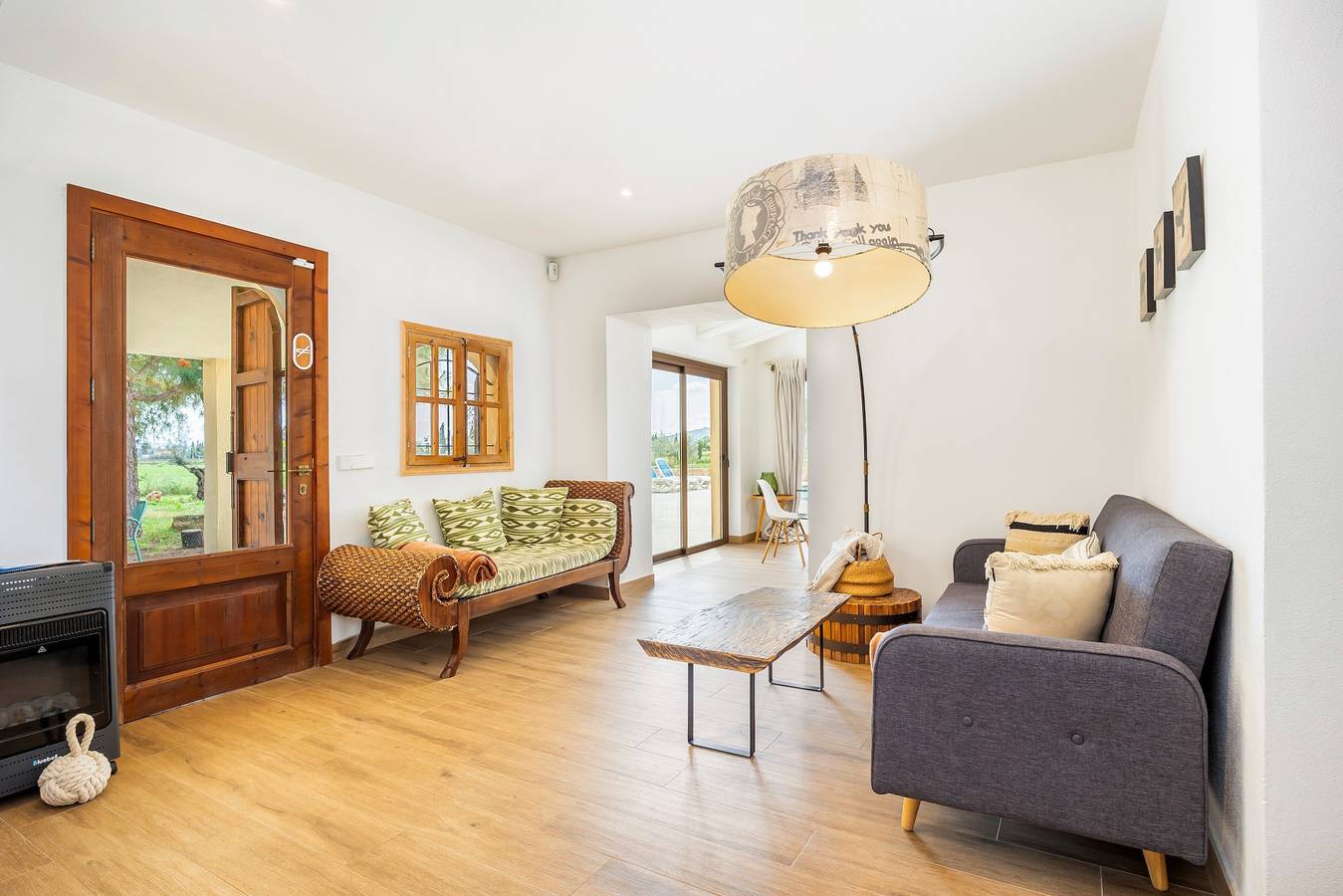 Casa de vacaciones 'Sa Caseta Biniali' con terraza privada, piscina y aire acondicionado in Sancellas, Interior de Mallorca