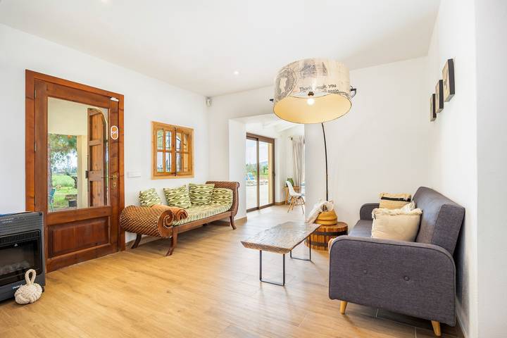 Casa de vacaciones 'Sa Caseta Biniali' con terraza privada, piscina y aire acondicionado in Sancellas, Interior de Mallorca