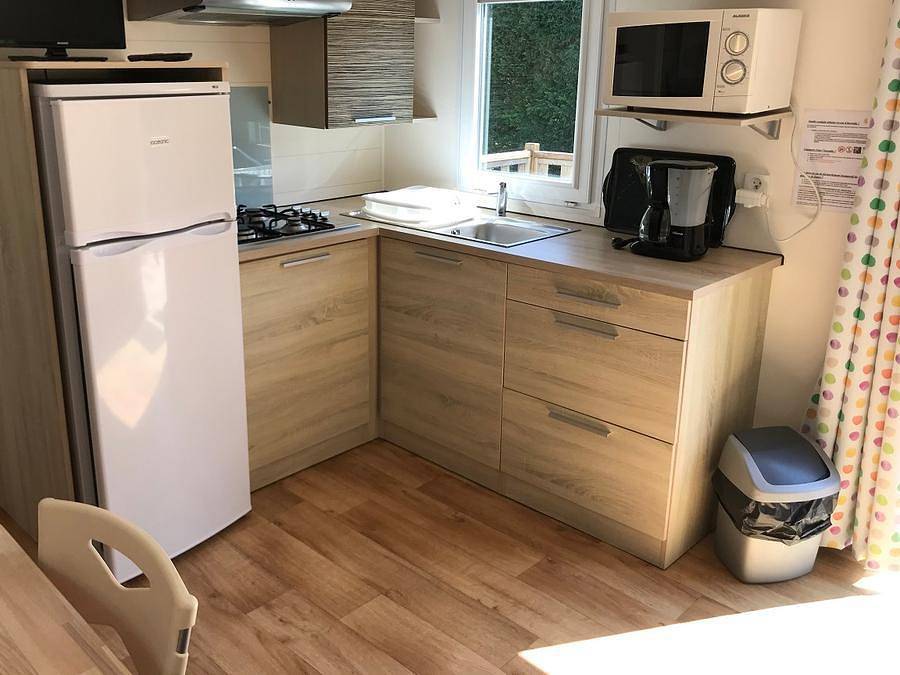Camping West  - Mobilheim 4 personen - Oceane 27 m² in La Clarté (Perros-Guirec), Perros-Guirec
