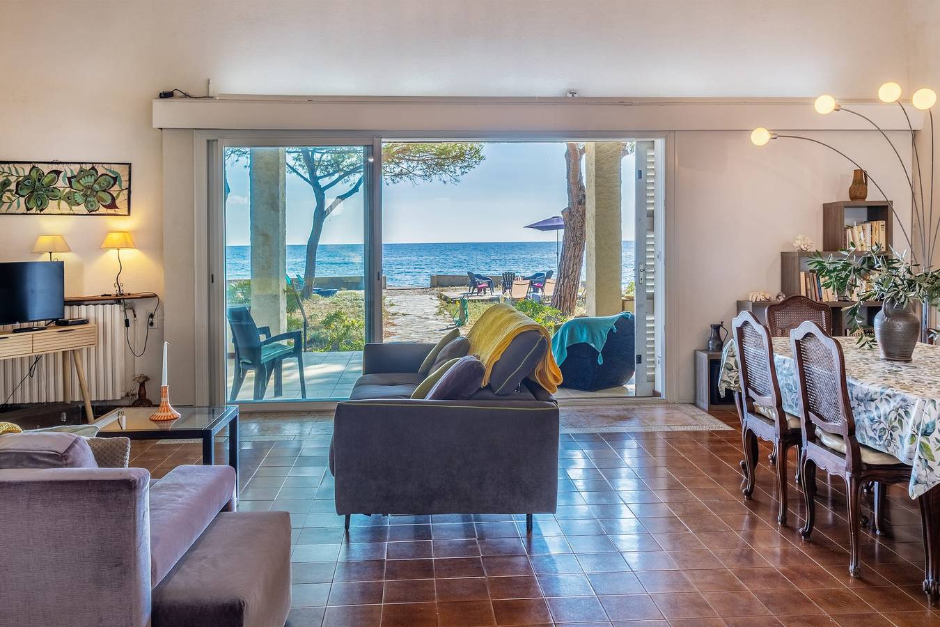 Villa für 10 Personen mit Terrasse in Moriani-Plage, Corte und Umgebung
