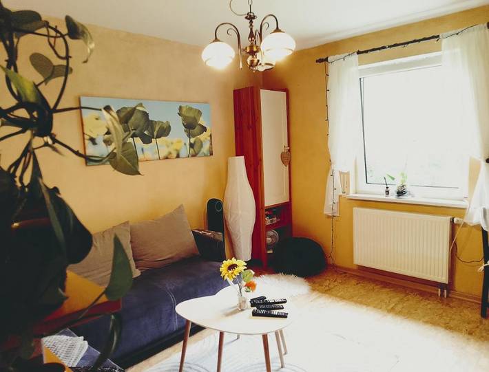 Ferienwohnung für 6 Personen, mit Garten und Kinderpool sowie Sauna und Ausblick in Hanshagen