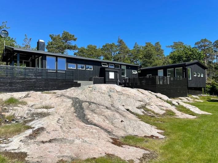 Ferienhaus für 9 Personen, mit Terrasse und Garten sowie Ausblick