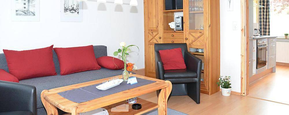 Ferienwohnung für 2 Personen, mit Terrasse und Garten sowie Ausblick in Brunsbüttel - 2