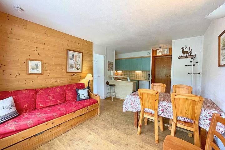 Geheel appartement, Classic 2-room apartment, Les Menuires, 5 pers in Les Menuires, Saint-Martin-de-Belleville
