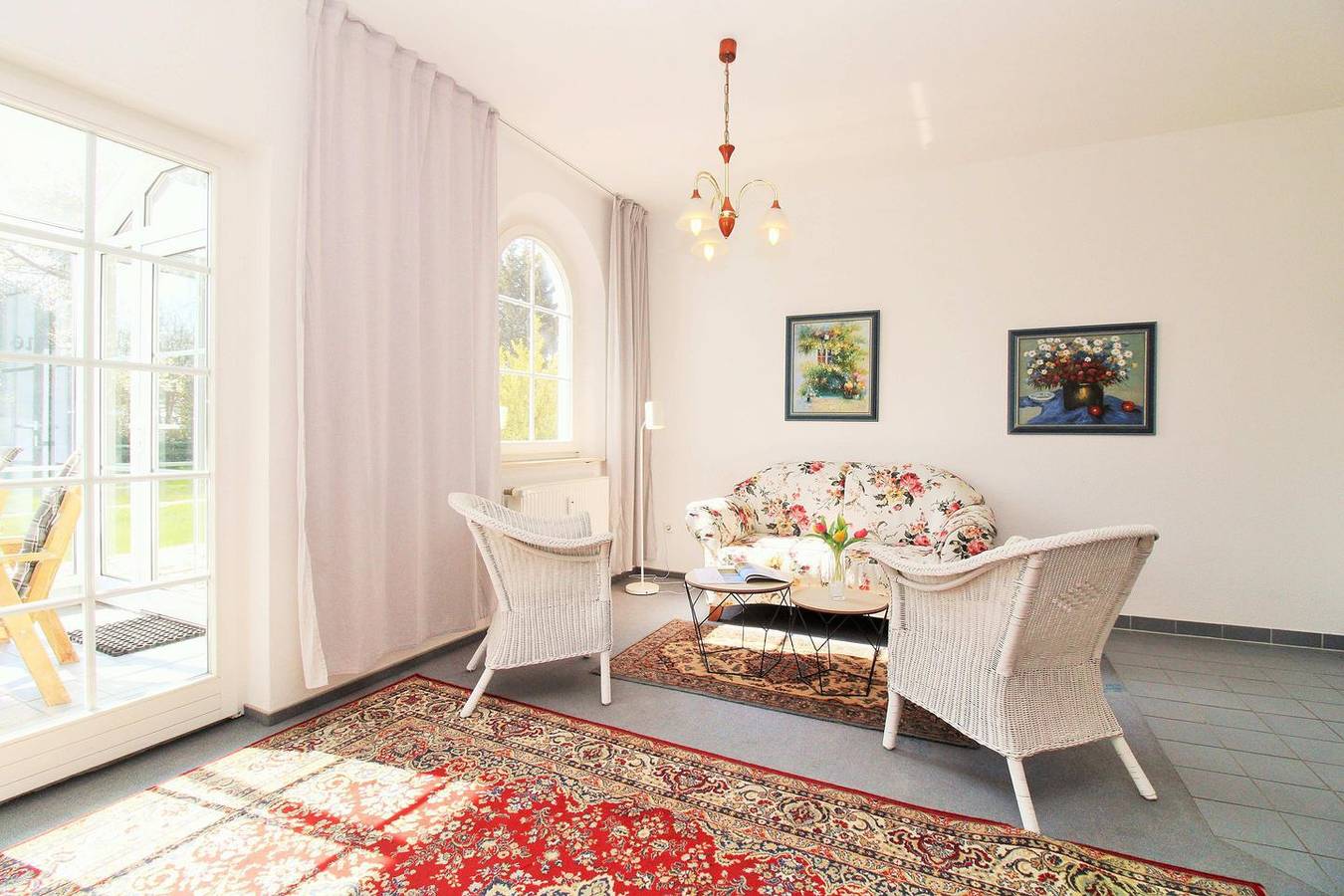 Ganze Wohnung, Res. Wischuer We 16: geräumige und freundliche 2-Zimmer-Fewo mit Wintergarten in Wischuer, Biendorf