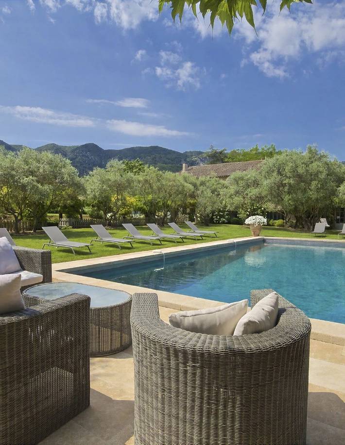 Villa Glycine in Oppède, Parc naturel régional du Luberon