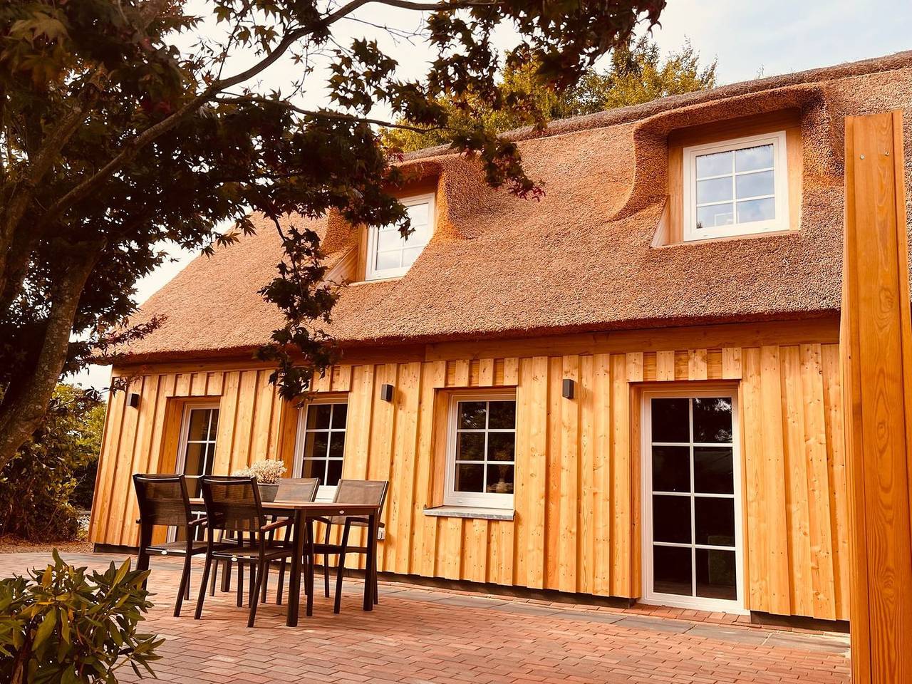 Ganze Wohnung, Ferienwohnung Reethaus L - Sommerhaus 54 in Grödersby bei Arnis. in Grödersby, Kappeln & Umgebung