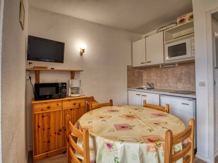 Ganze Wohnung, Ski-in Apartment für 5 Personen, Balkon, Morillon 1100 in Station de Morillon, Grand Massif