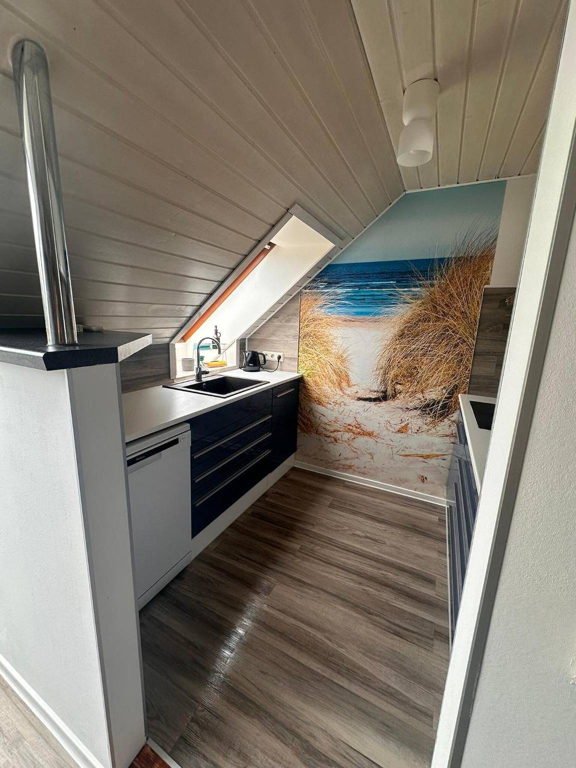 Ganze Wohnung, Ferienwohnung Hanne im Dorfzentrum mit Balkon, Wlan und Klimaanlage in Zierow, Nordwestmecklenburg (Wismar und Umgebung)
