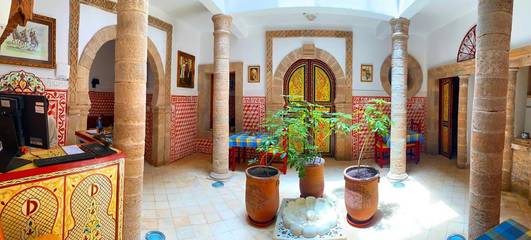 Chambre d’hôte pour 4 personnes, avec terrasse et vue, animaux acceptés à Essaouira