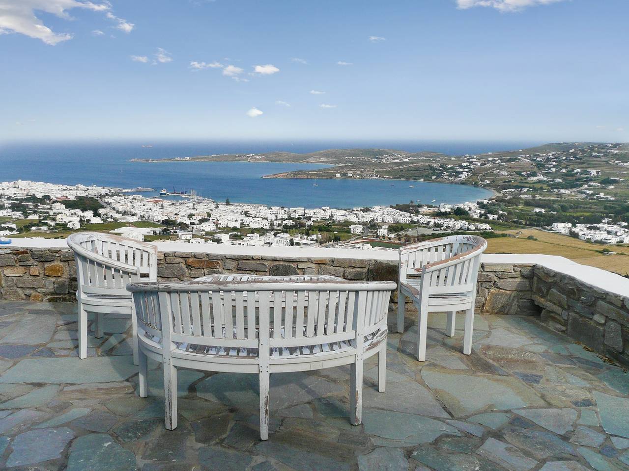 Casa incantevole a Paros, 90 m² con piscina condivisa in Paroikia, Paros
