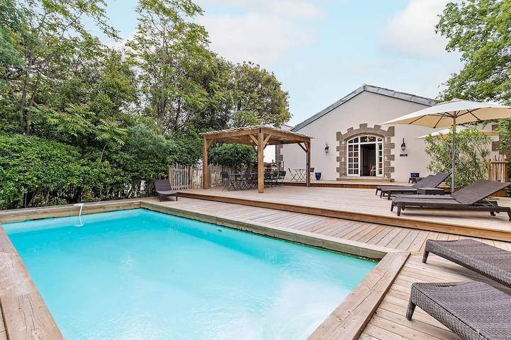Maison de vacances pour 8 personnes, avec terrasse, animaux acceptés