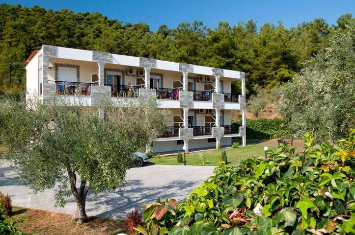 Vakantiewoning voor 2 personen, met terras en tuin, met huisdier op Thassos