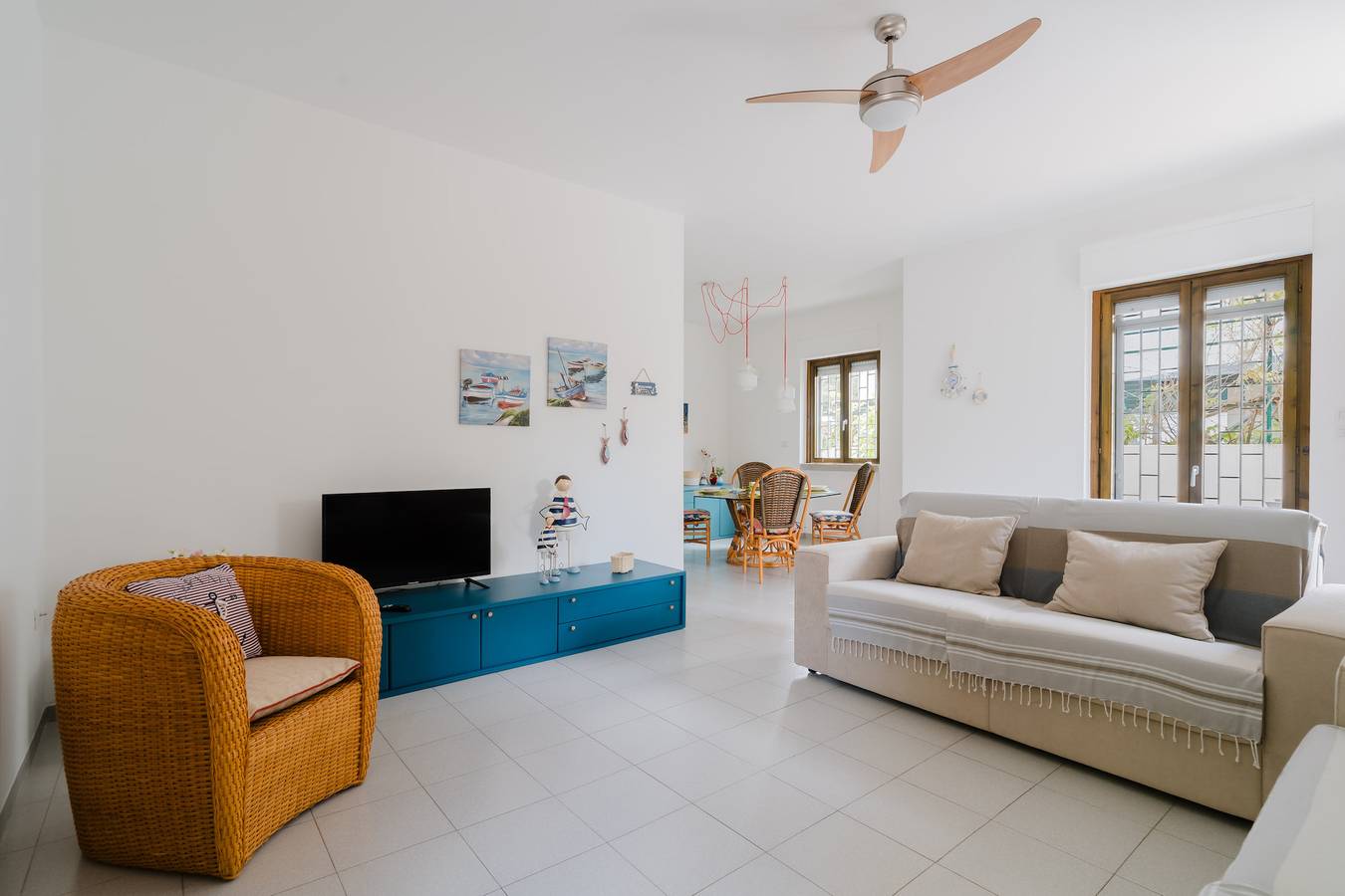 Casa vacanze 'Karma' con vista mare e aria condizionata in Rivabella di Gallipoli, Rivabella