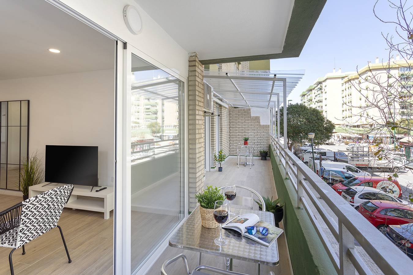 Apartamento entero, Apartamento de vacaciones para 6 personas con balcón in Málaga (Este), Málaga