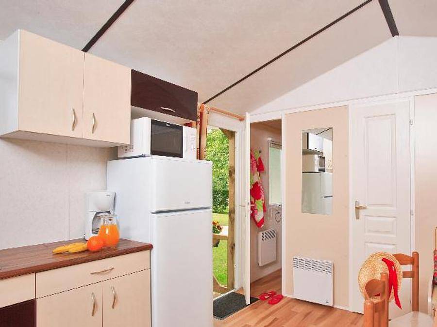 Camping Le Jardin des Cévennes - Mobile home 6 persons - Bermudes in Meyrueis, Cévennes