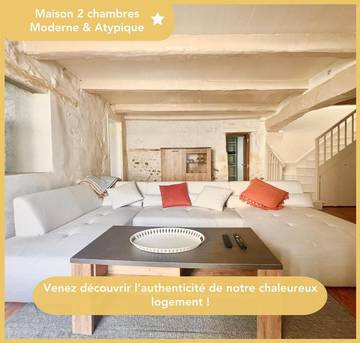 Gîte pour 6 personnes, avec jardin, animaux acceptés à Saint-Coutant-le-Grand