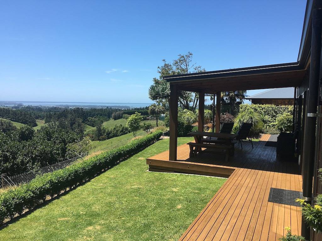 Magischer Panoramablick in Western Bay of Plenty District