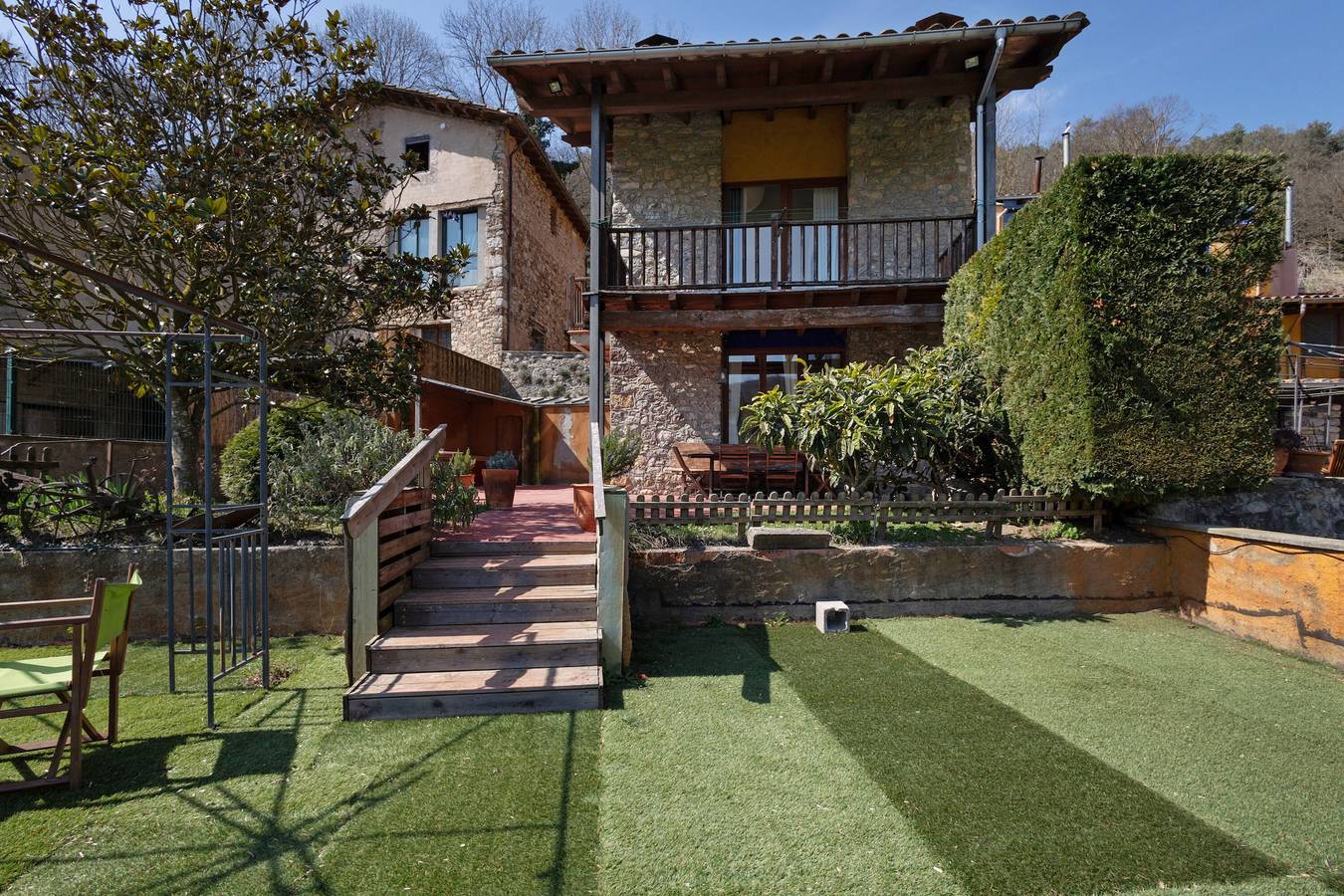 Casa de vacaciones 'El Xalet, El Reixac Casa Rural' con vistas a la montaña in San Juan de las Abadesas, Pirineo Catalan