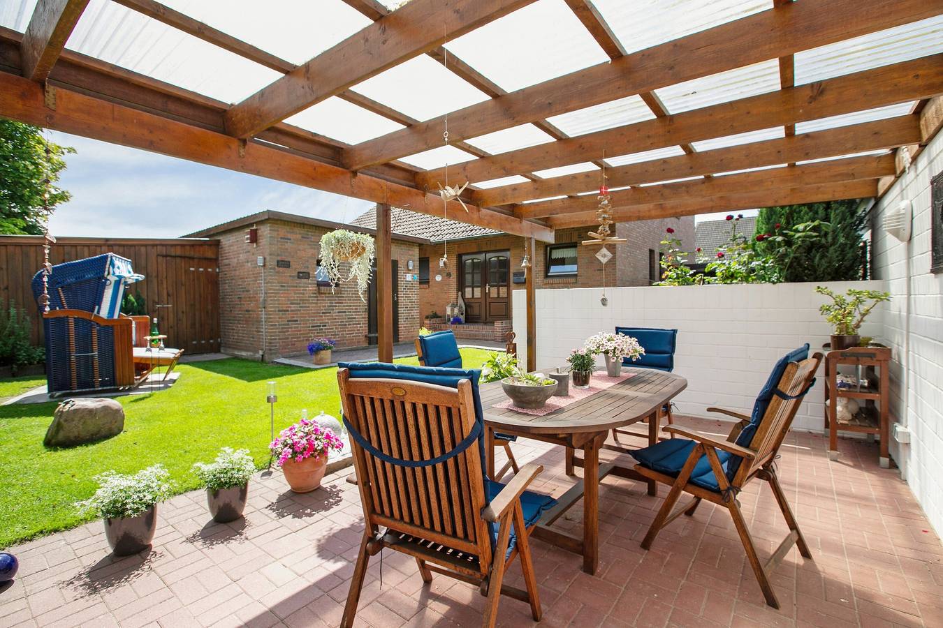 Ganze Wohnung, Ferienwohnung Stolle" mit privater Terrasse, Garten und Wlan in Süderstapel, Eider-Treene-Sorge