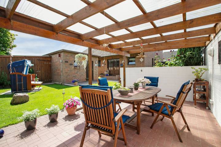 Ferienwohnung für 4 Personen, mit Garten
