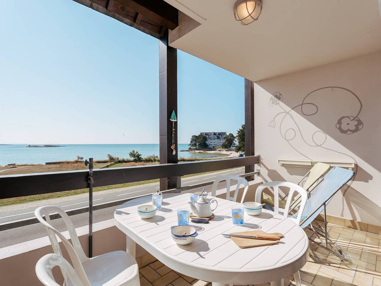 Ganzes Studio, Studio in Carnac - Meerblick - Haustiere erlaubt in Carnac Plage, Carnac