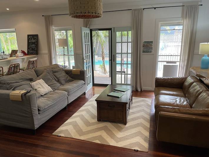 Holiday home for 8 people, with garden in Boomerang Beach
