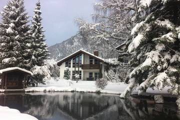 Ferienwohnung für 6 Personen, mit Whirlpool und Garten in Bad Oberdorf