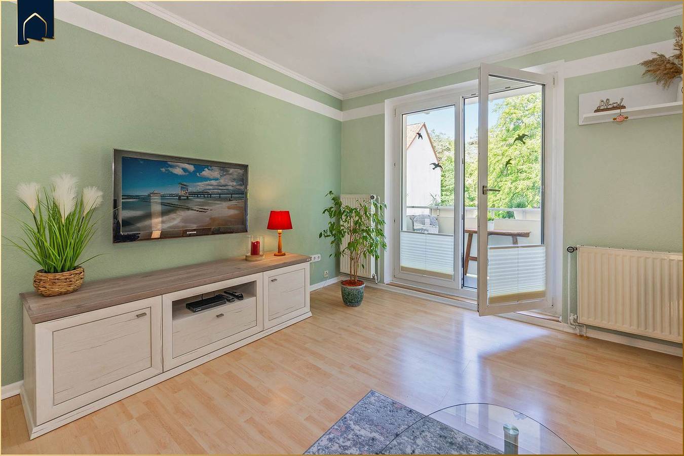 Apartamento entero, Gemütliche Ferienwohnung in Heringsdorf mit Balkon – nur 700 m zum Strand in Drei Kaiserbäder, Heringsdorf