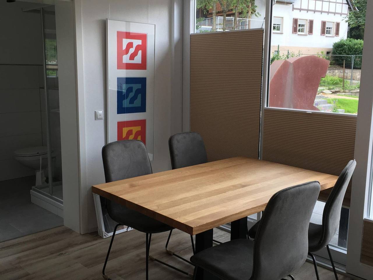 Gästehaus Kunststiftung Bernhard Müller-Feyen - Exklusives 2-Bett-Ferienhaus im Skulpturengarten in Adenau, Osteifel