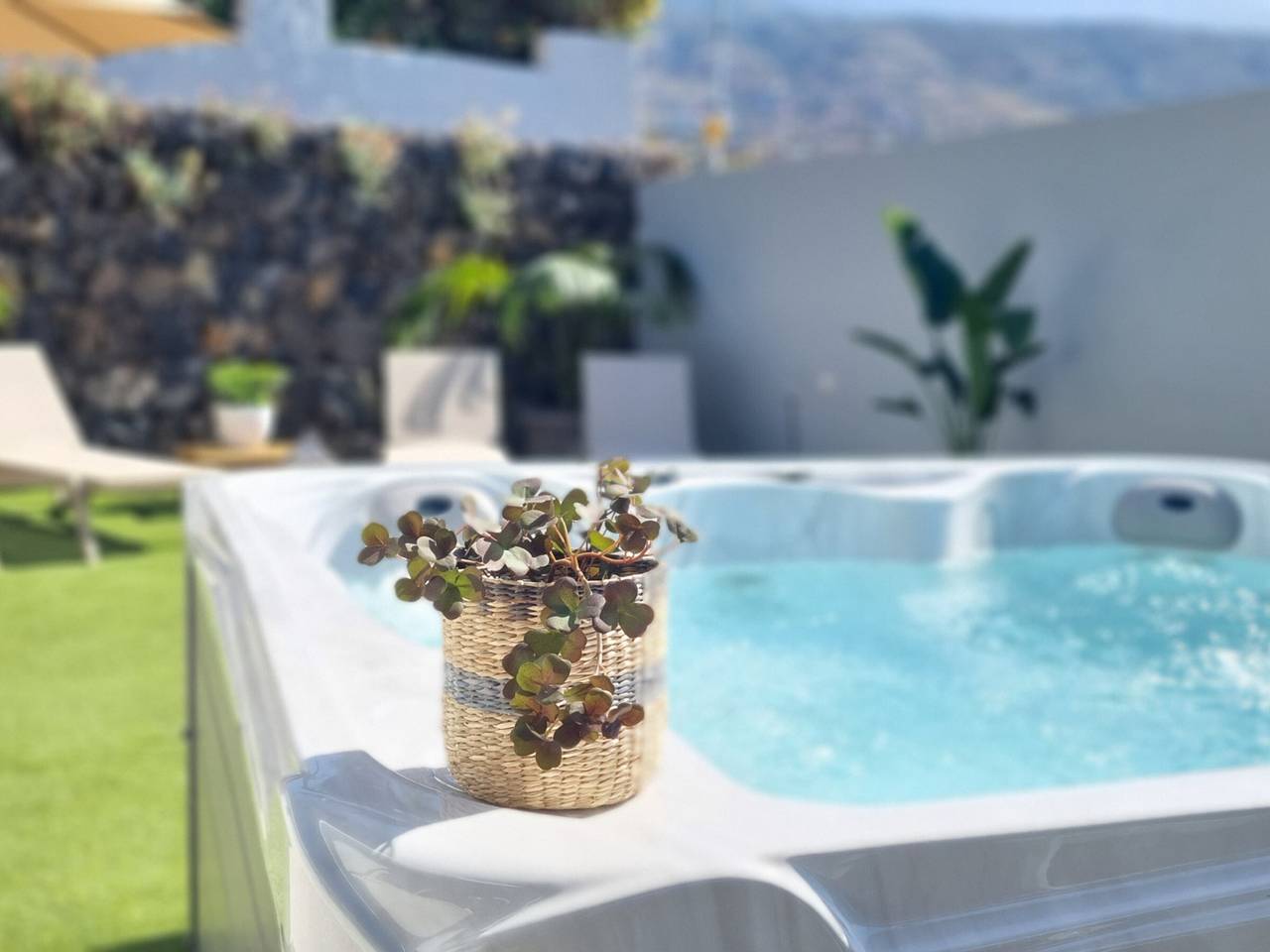 Moderne Wohnung mit Jacuzzi in Puerto de la Cruz in El Durazno, Puerto de la Cruz