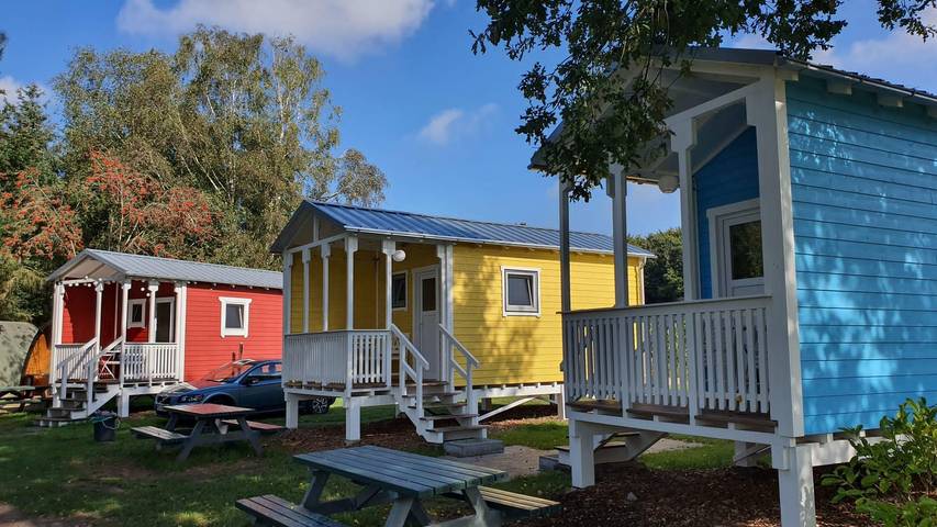 Stelzenhaus mit Seeblick für bis zu 4 Personen in Ganderkesee, Naturpark Wildeshauser Geest