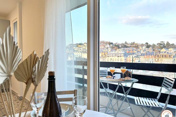 Gîte pour 4 personnes, avec balcon à Deauville - 2